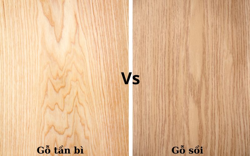 So sánh gỗ tần bì và gỗ sồi