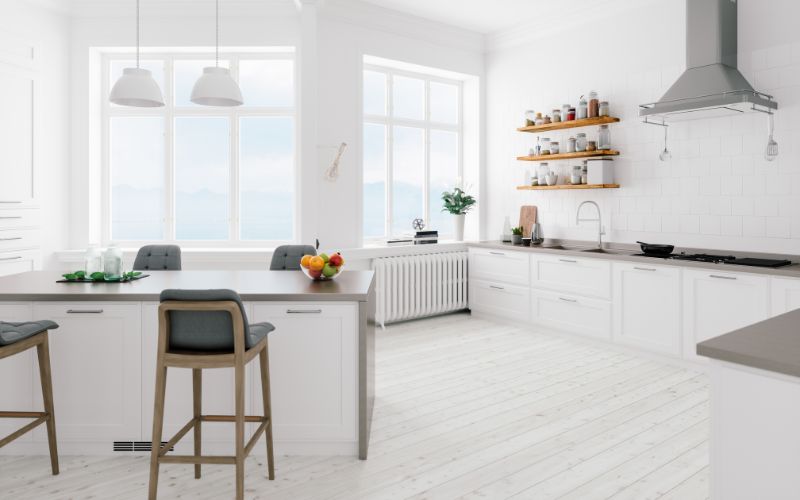 Phòng ăn với phong cách thiết kế nội thất minimalist