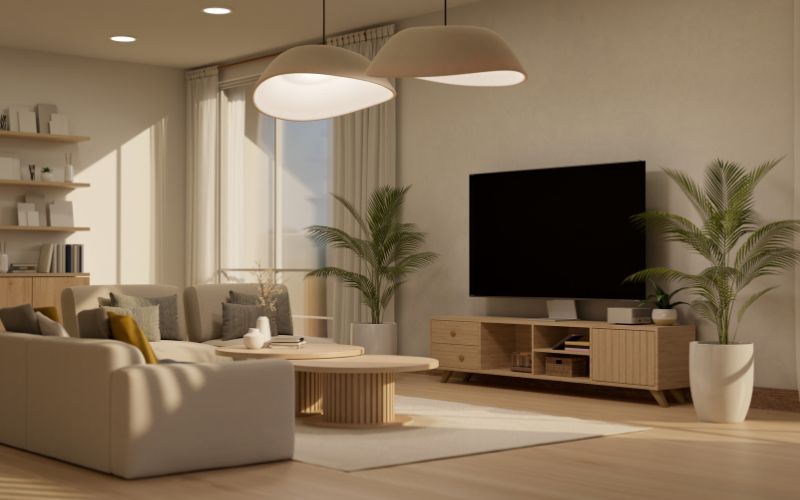 Phong cách thiết kế nội thất đương đại sử dụng đồ nội thất