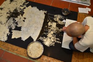Các nguyên liệu sử dụng trong vẽ tranh sơn mài